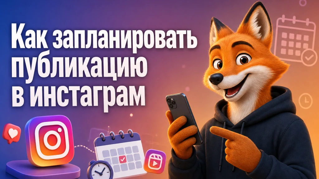 Как запланировать публикацию в инстаграм