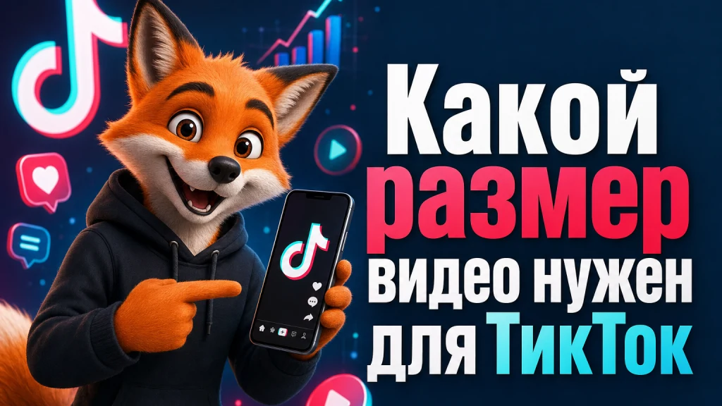 Какой размер видео нужен для ТикТок