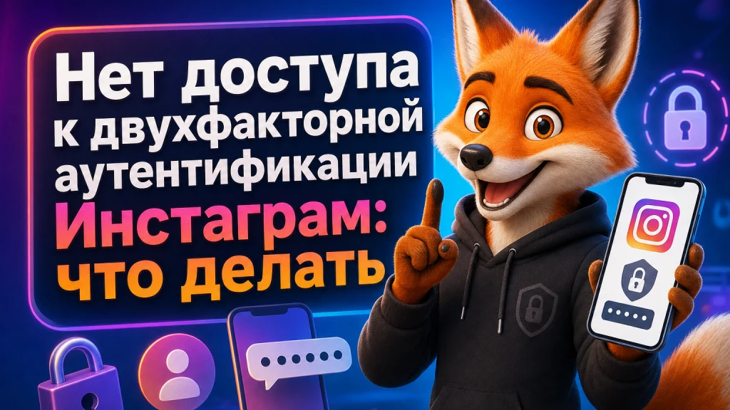 Нет доступа к двухфакторной аутентификации Инстаграм: что делать