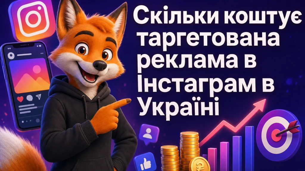 Скільки коштує таргетована реклама в Інстаграм в Україні