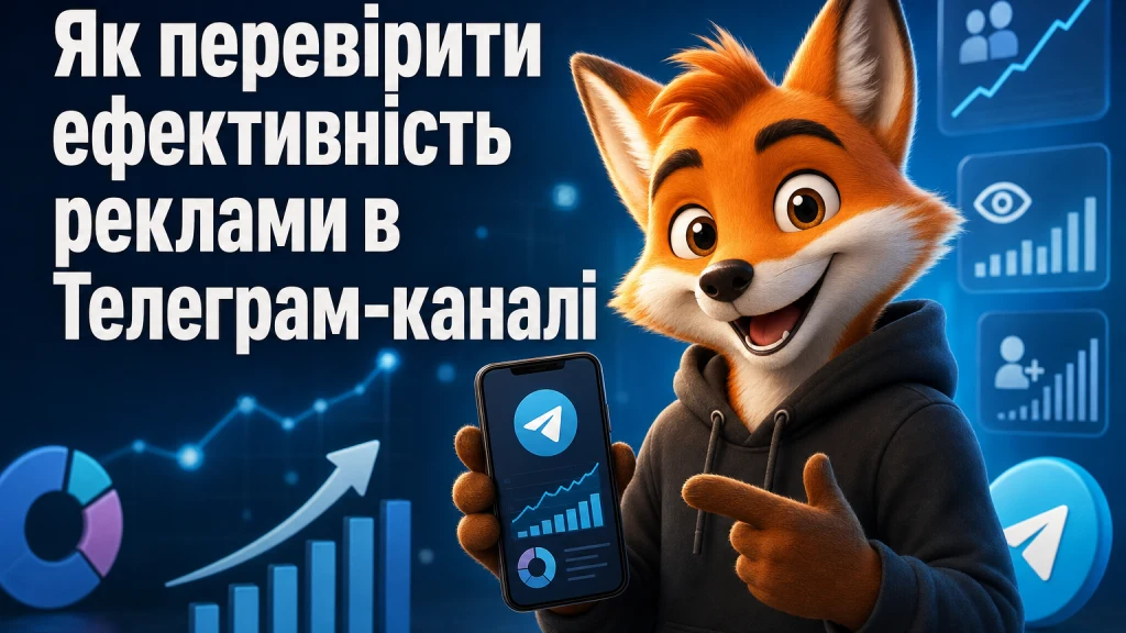 Як перевірити ефективність реклами в Телеграм-каналі