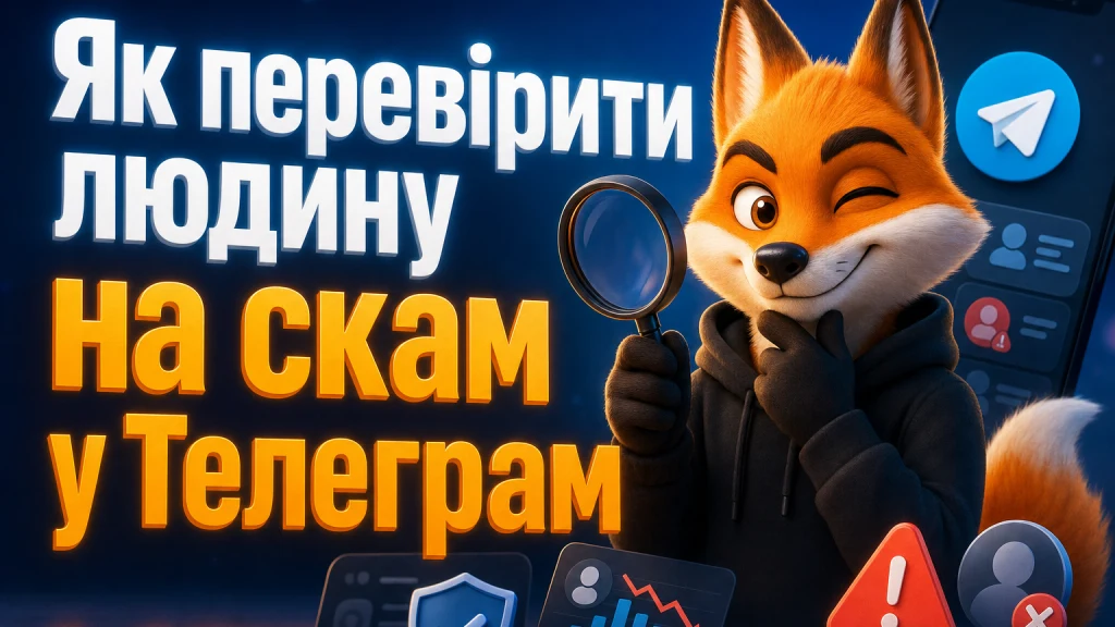 Як перевірити людину на скам у Телеграм