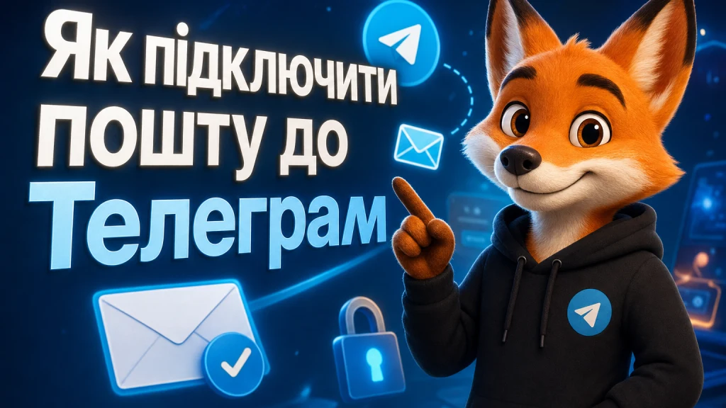 Як підключити пошту до Телеграм