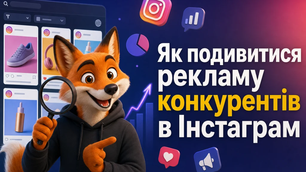 Як подивитися рекламу конкурентів в Інстаграм