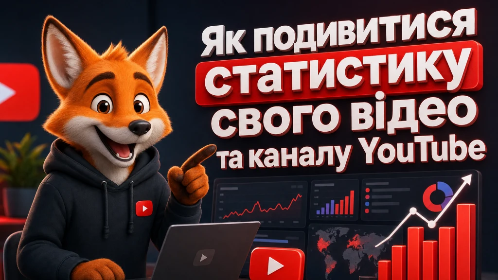 Як подивитися статистику свого відео та каналу YouTube
