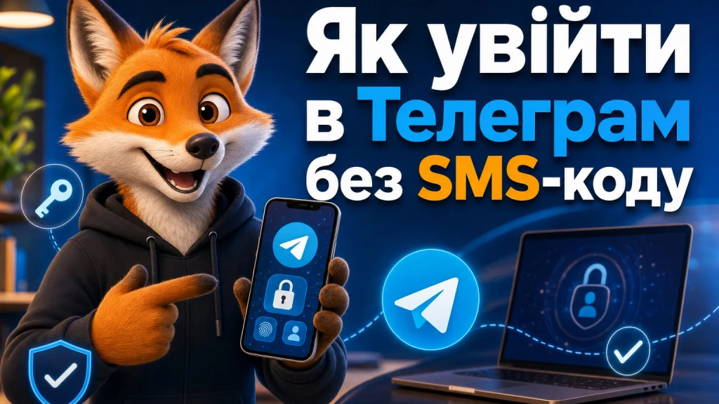 Як увійти в Телеграм без SMS-коду