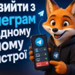 Як вийти з Телеграм на одному іншому пристрої