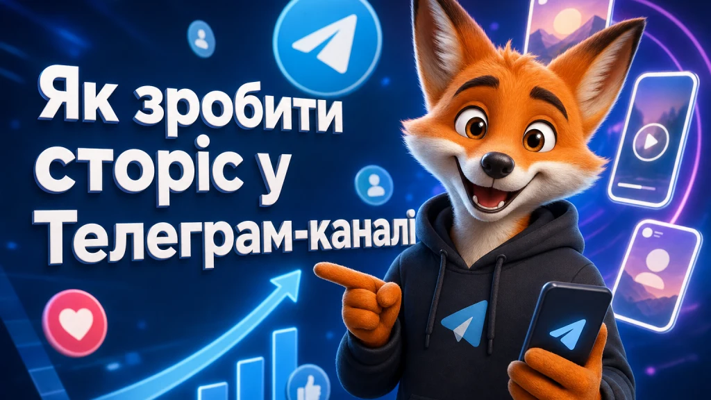 Як зробити сторіс у Телеграм-каналі