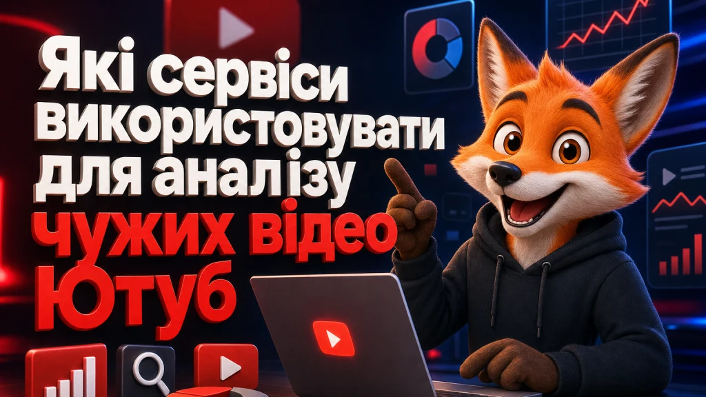 Які сервіси використовувати для аналізу чужих відео Ютуб