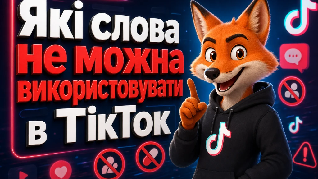 Які слова не можна використовувати в ТікТок